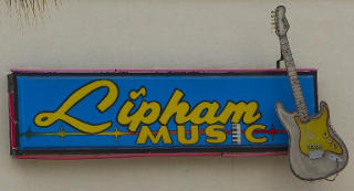 Lipham Music Sign